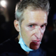 PORTLAND, OR - JULY 22: Portland Mayor Ted Wheeler reacts after being exposed to tear gas fired by federal officers while attending a protest against police brutality and racial injustice in front of the Mark O. Hatfield U.S. Courthouse on July 22, 2020 in Portland, Oregon.